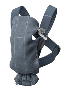 Nosidełko Mini 3D Jersey Niebieskie BabyBjorn