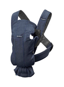 Nosidełko Mini 3D Mesh Ciemno Niebieskie  BabyBjorn
